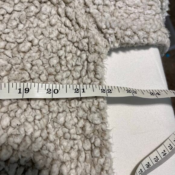 True Grit Gray Fleece quarter zip pullover jacket men's size small - Picture 8 of 8